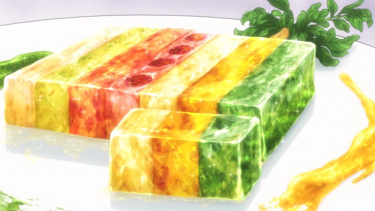 Rainbow Terrine from 'Food Wars!'. jpg