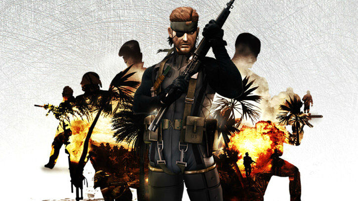 Key art from Metal Gear Solid: Portable Ops.
