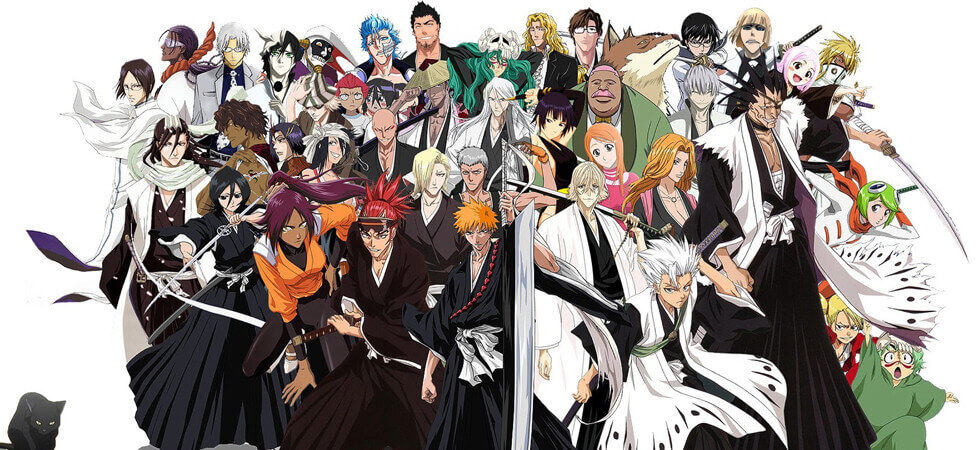 bleach manga group image