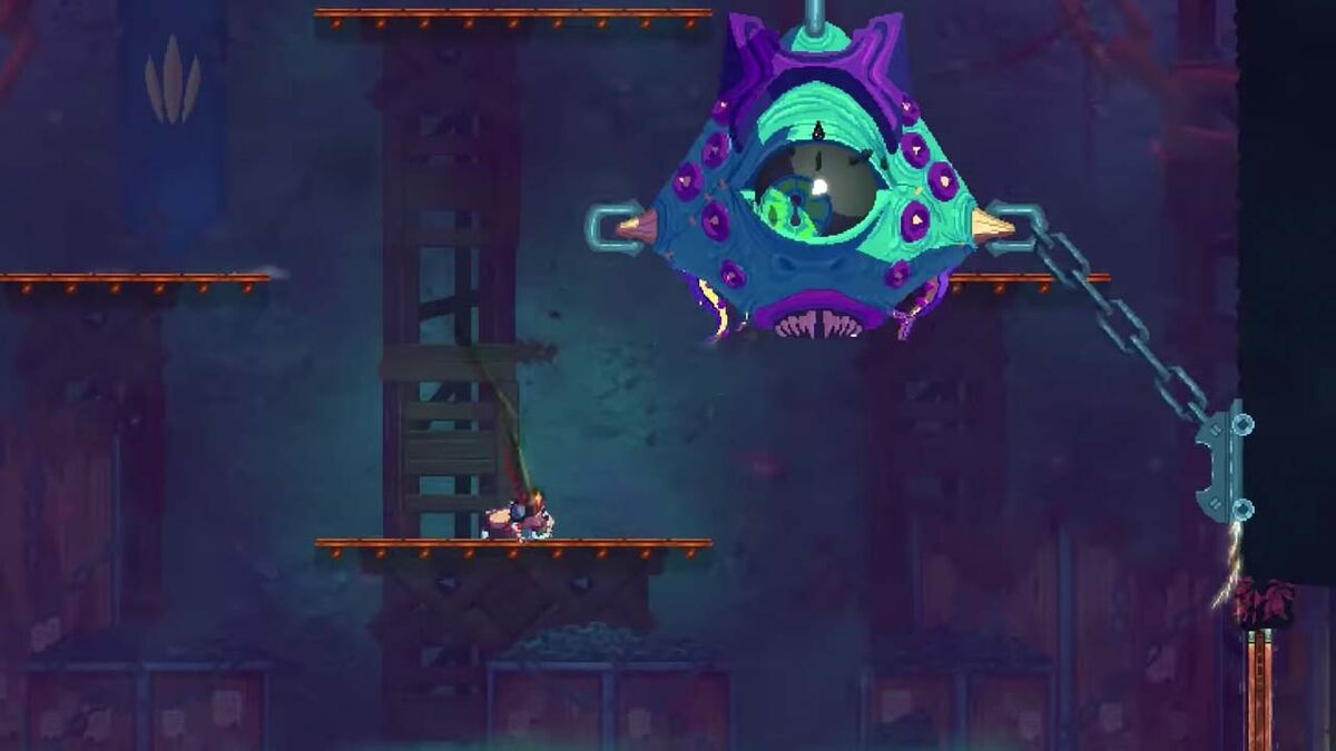 The Watcher boss in Dead Cells