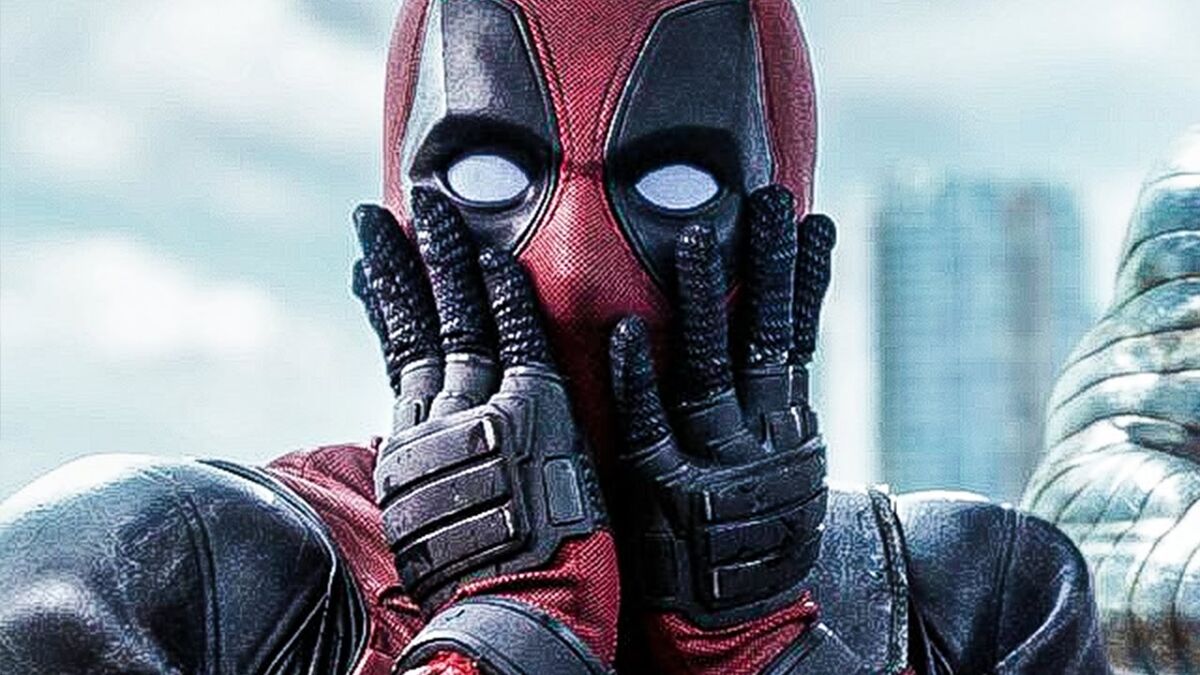 Deadpool&#039;s shocked face