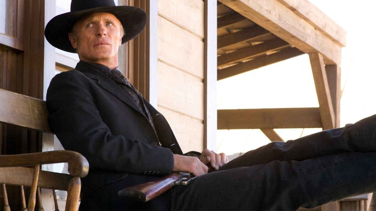 Ed Harris as The Gunslinger aka The Man in Black in Westworld