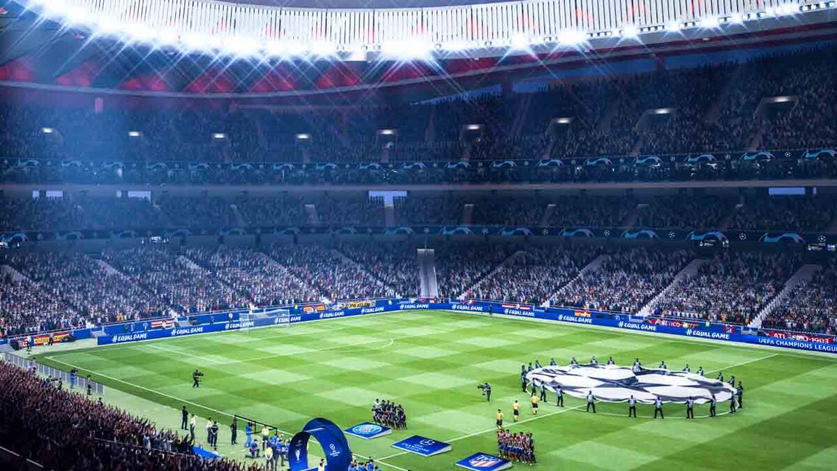 FIFA 19 Champions League stadium