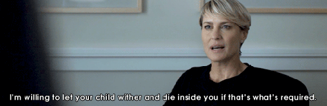 threat claire underwood house of cards