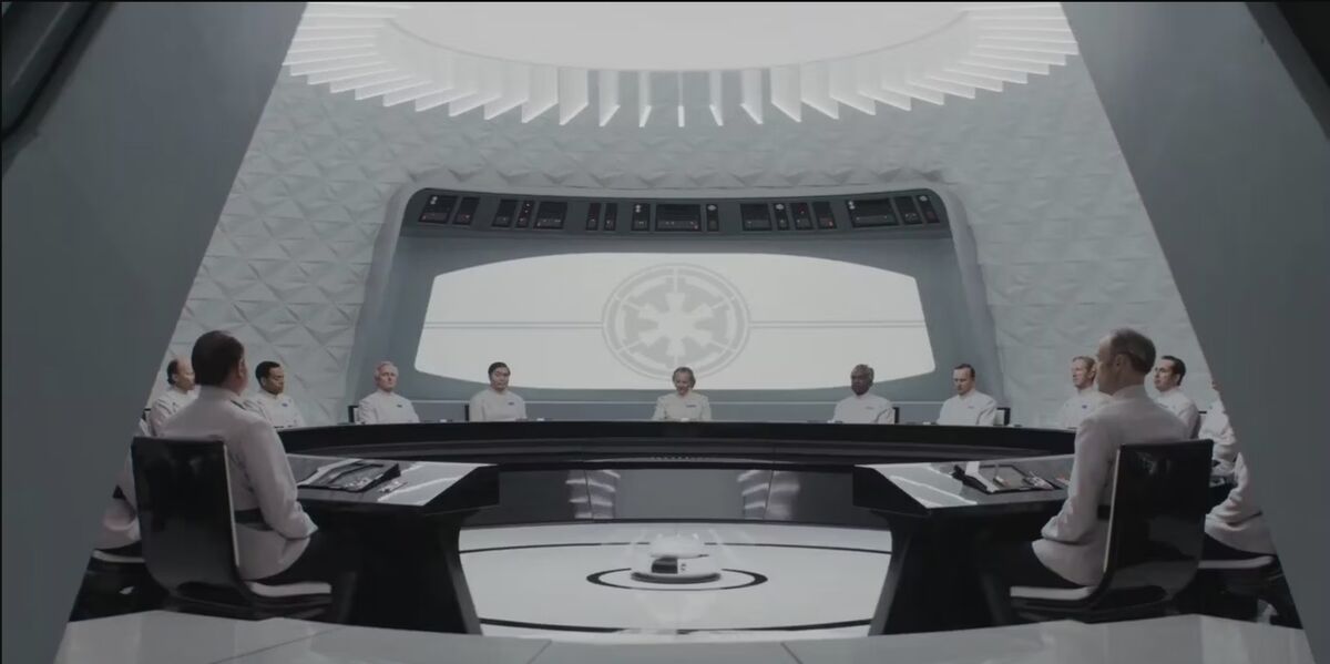 The ISB at their conference table on Coruscant