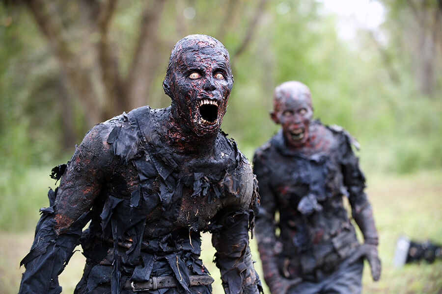 Walkers - The Walking Dead _ Season 4, Episode 14 - Photo Credit: Gene Page/AMC