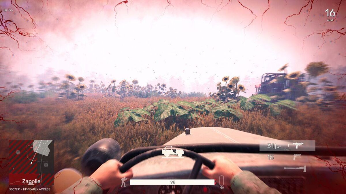 Fear the Wolves radiation