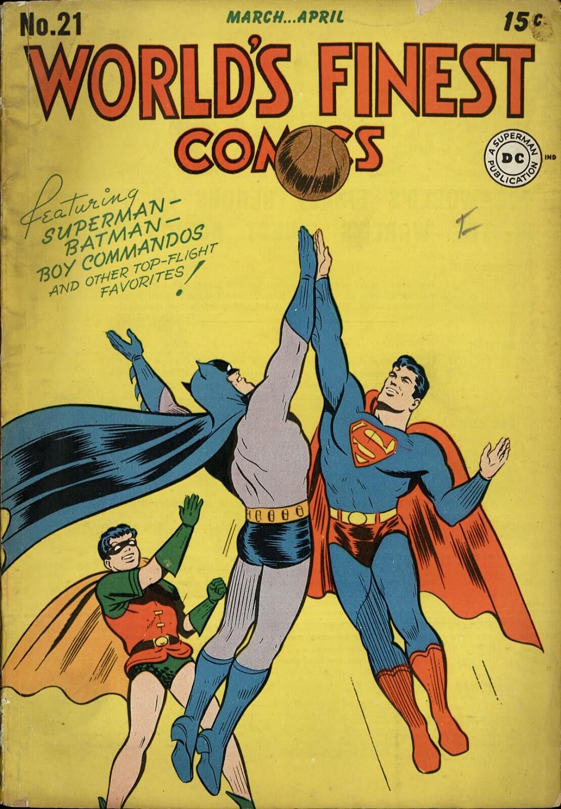 Batman and Superman used to play hoops together, for goodness sake!
