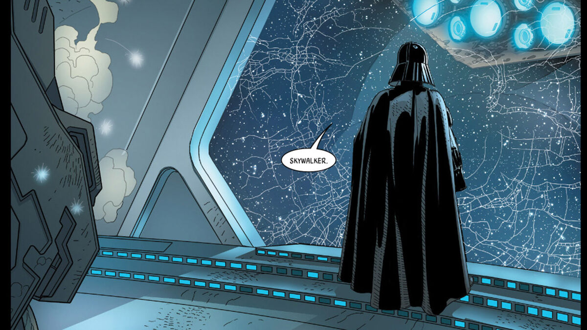 Darth Vader's revelation - Star Wars comic series