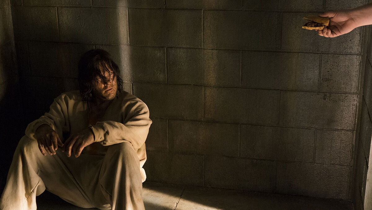 Norman Reedus as Daryl Dixon - The Walking Dead _ Season 7, Episode 3 - Photo Credit: Gene Page/AMC
