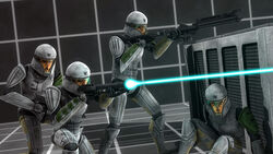 Clone trooper training