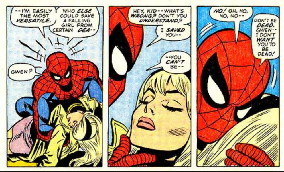 Spider-Man Night Gwen Stacy Died