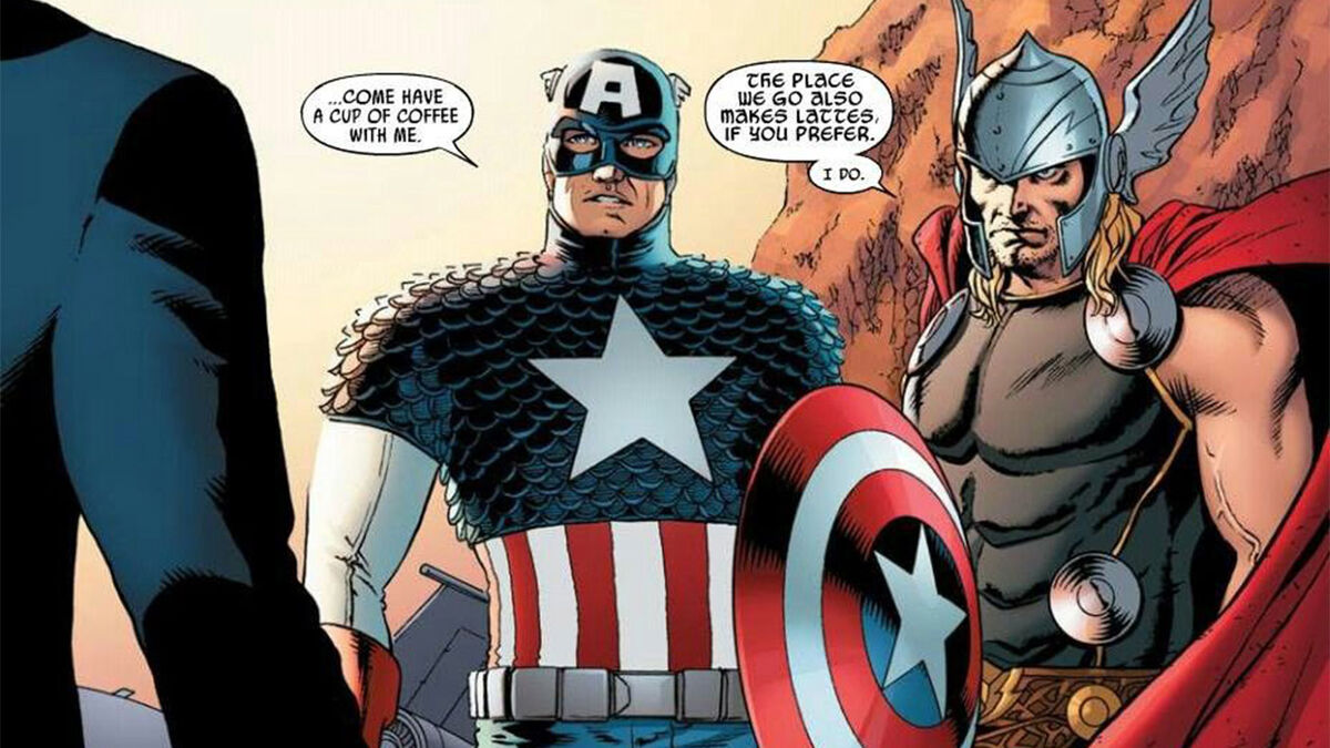 Thor Captain America