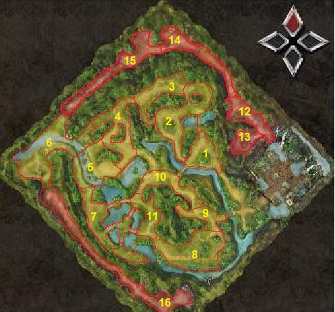 Green Despair Monster Location