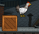 Chicken Crate glitch
