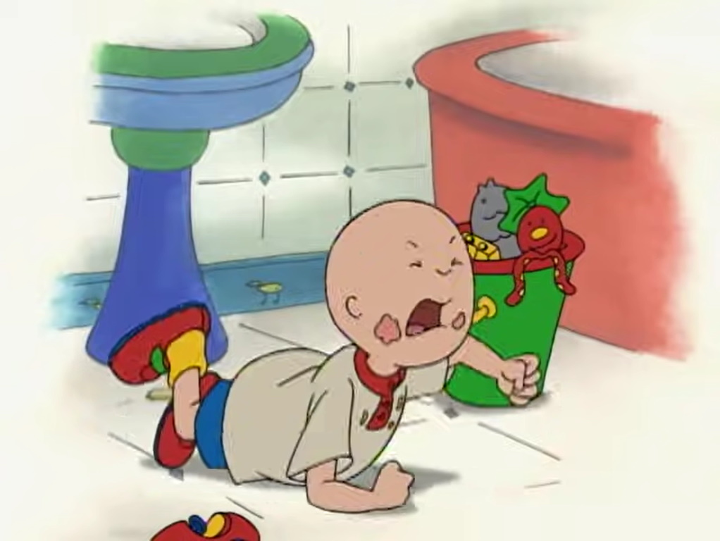 Caillou Cries Too Much!