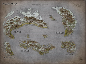 Sever mapa