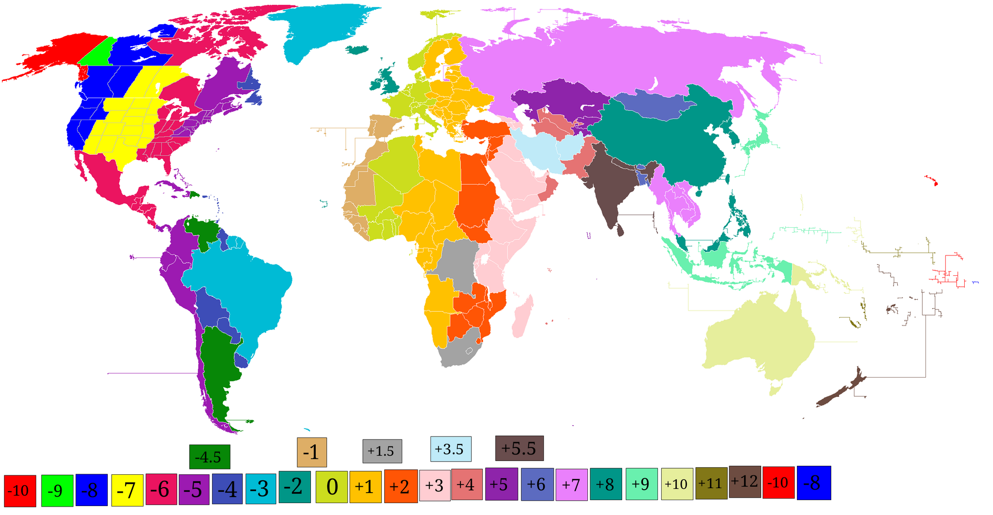 Time zone Calendar Wiki FANDOM powered by Wikia