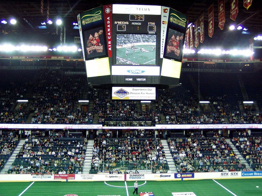Image Saddledome Jumbotron.jpg Calgary Wiki FANDOM powered by Wikia