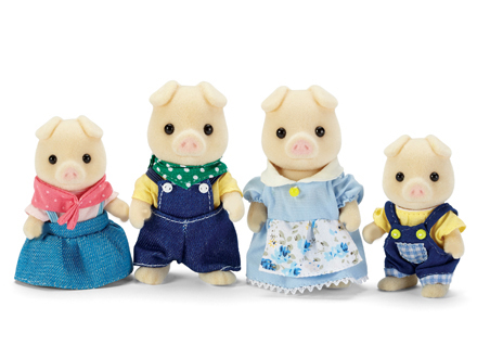 calico critters oinks pig family