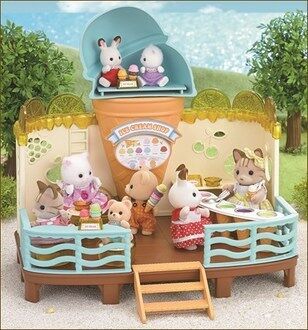 calico critters seaside ice cream shop