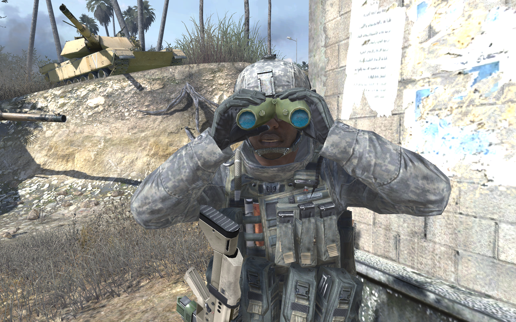 Image Ranger using binoculars Team Player MW2.png Call of Duty Wiki