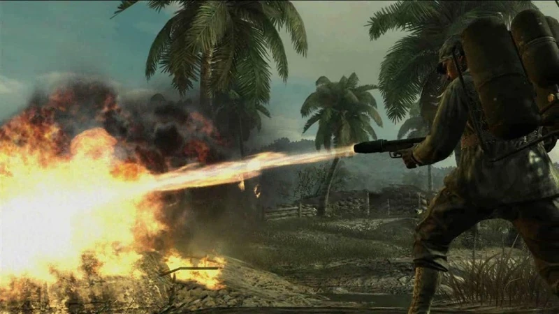 Call Of Duty World At War Flamethrower Call Of Duty World At War Flamethrower