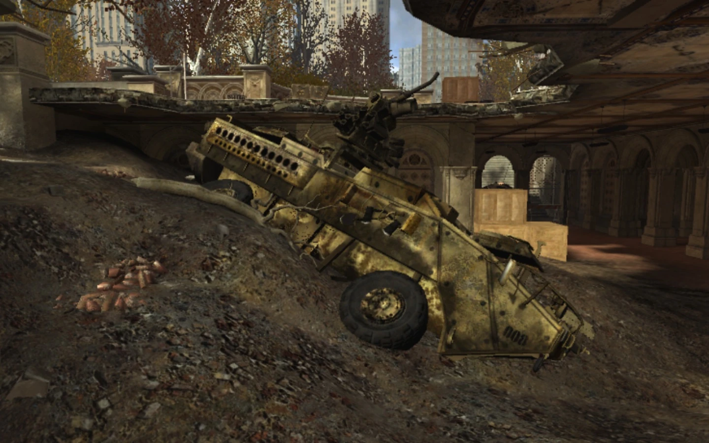 Image Destroyed Stryker MW3.jpg Call of Duty Wiki FANDOM powered by Wikia