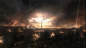 D.C. on fire