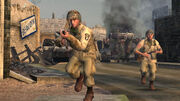 Call of Duty-Capt.Foley & Sgt.Moody in Ste-Mere Eglise