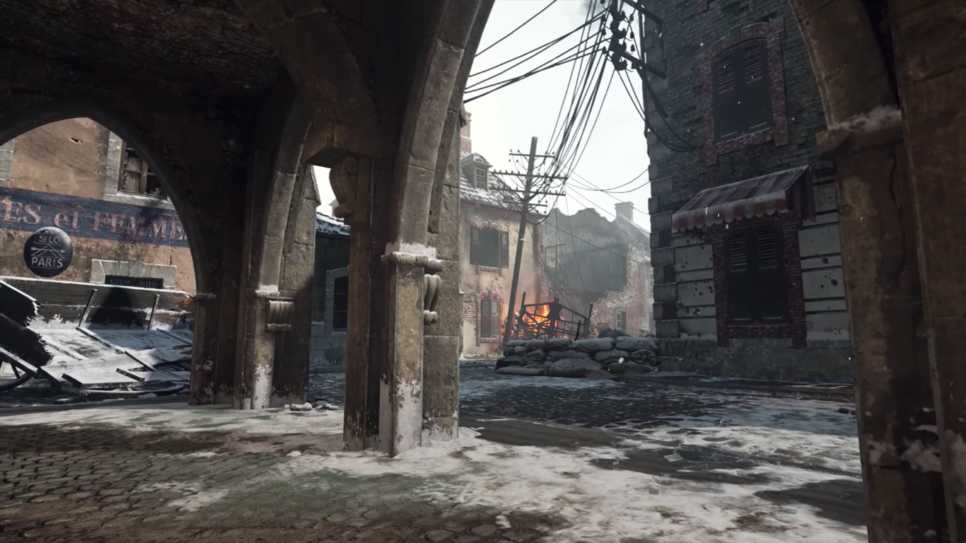 Image - Winter Carentan View 1 WWII.png | Call of Duty Wiki | FANDOM ...