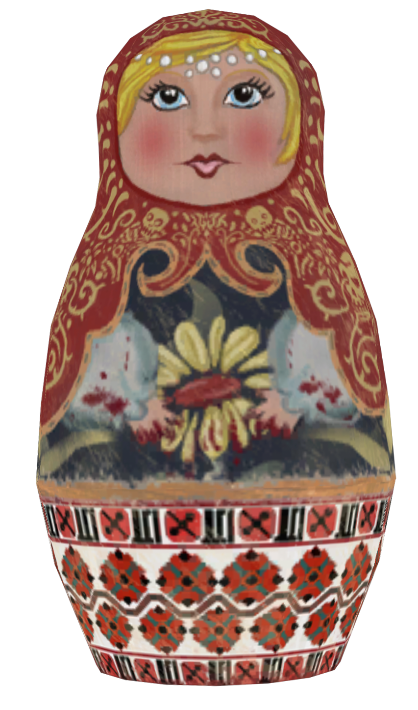 russian dolls that go inside one another