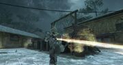 Flammenwerfer.