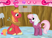 Big Macintosh Cheerilee Bride Outfit S02E17-1-