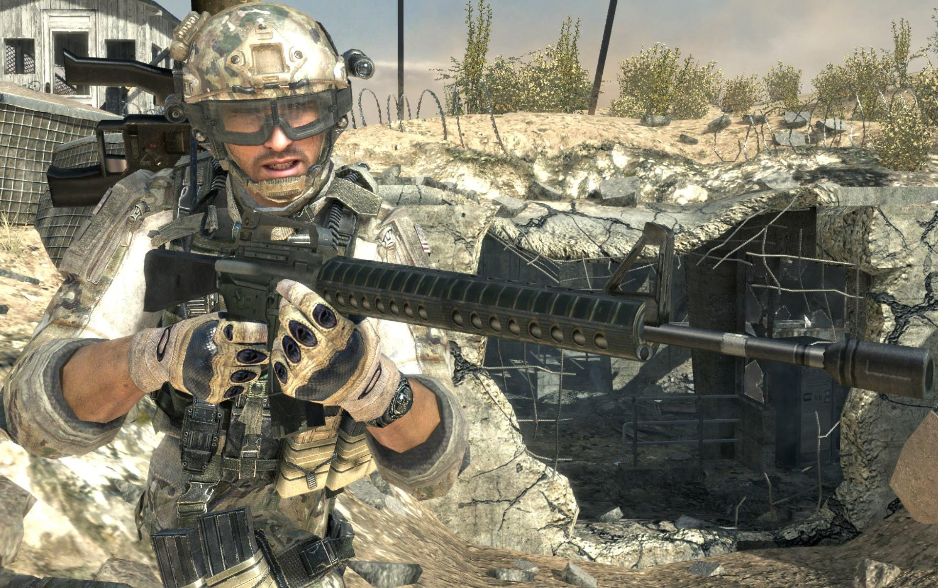 Image M16A4 Third person MW3.png Call of Duty Wiki FANDOM powered