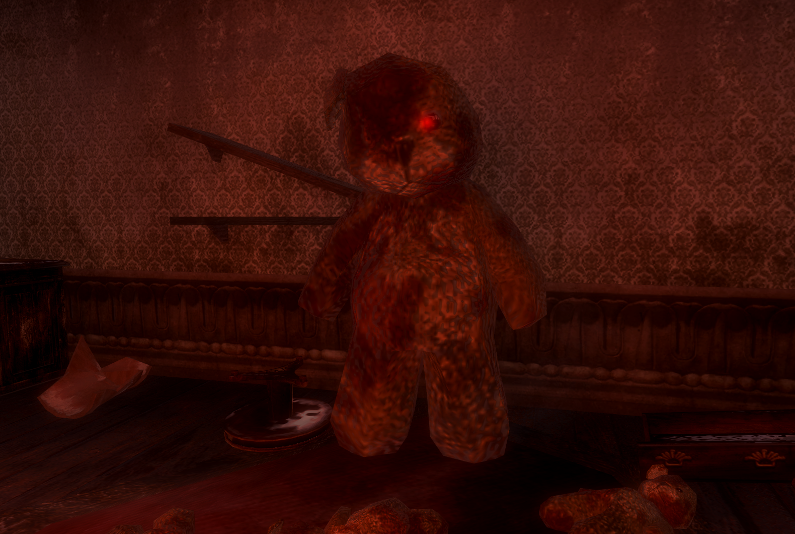 black ops zombies teddy bear