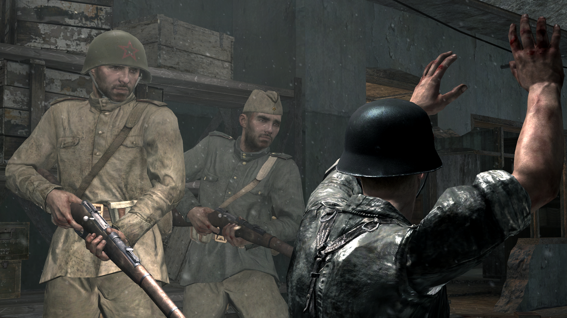 call of duty 5 world at war russian guns