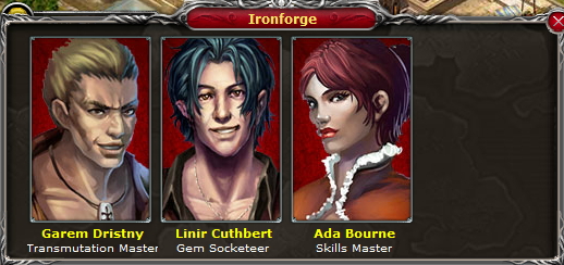 Human Sanctaria Ironforge