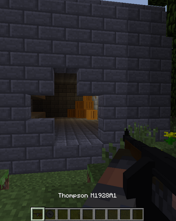 Thompson M1928a1 Call To Battle World War Ii Mod For Minecraft Wikia Fandom