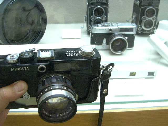 minolta camera history