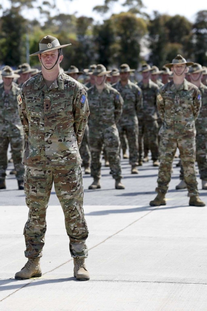 australian multicam camouflage uniform