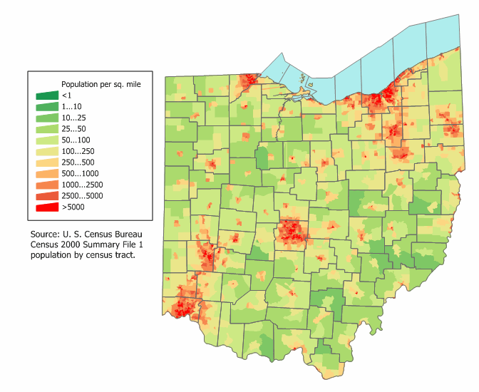 Image Ohio Population Map Png Campaigns Wikia FANDOM Powered By Wikia   Latest