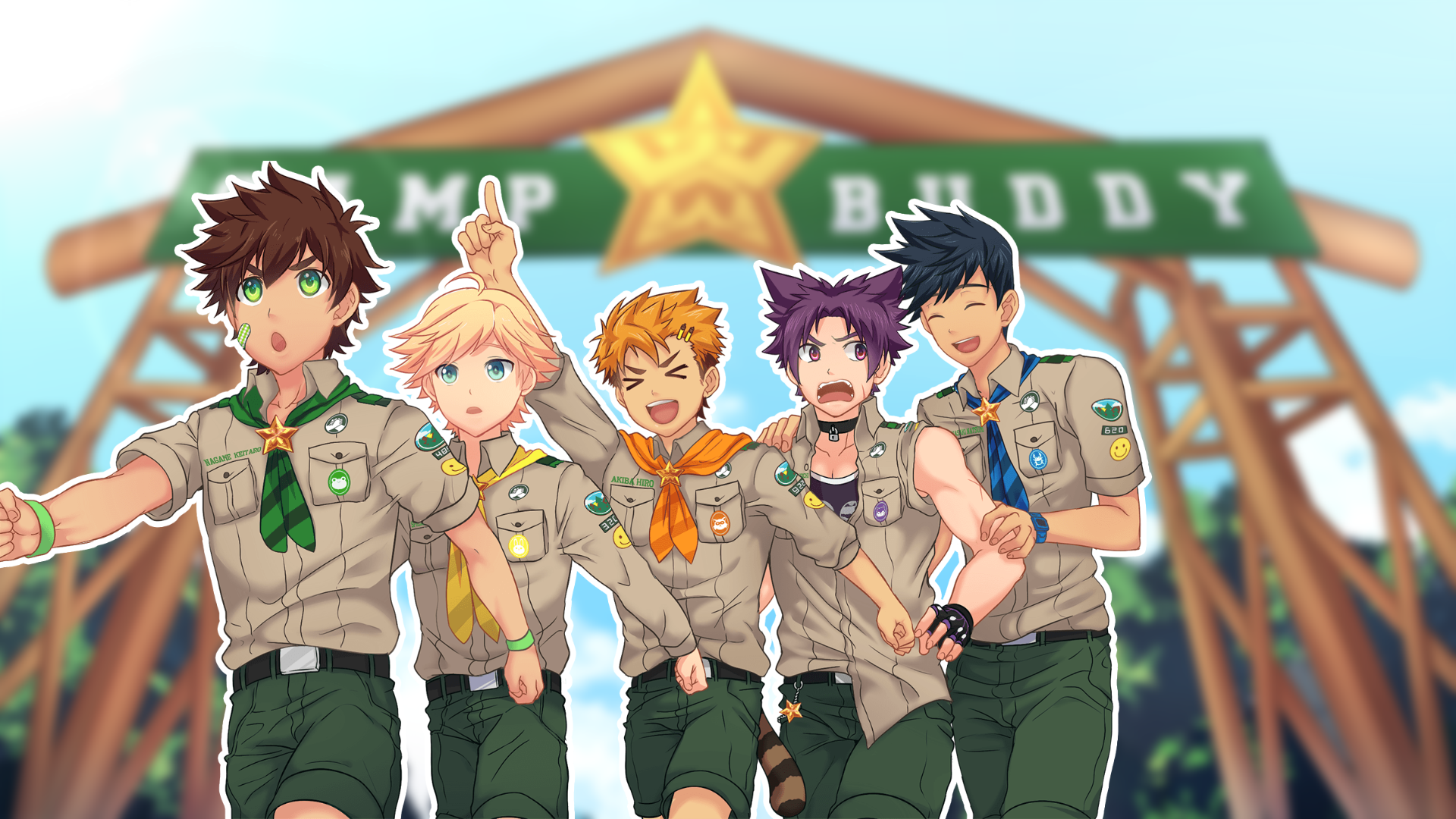 camp buddy characters