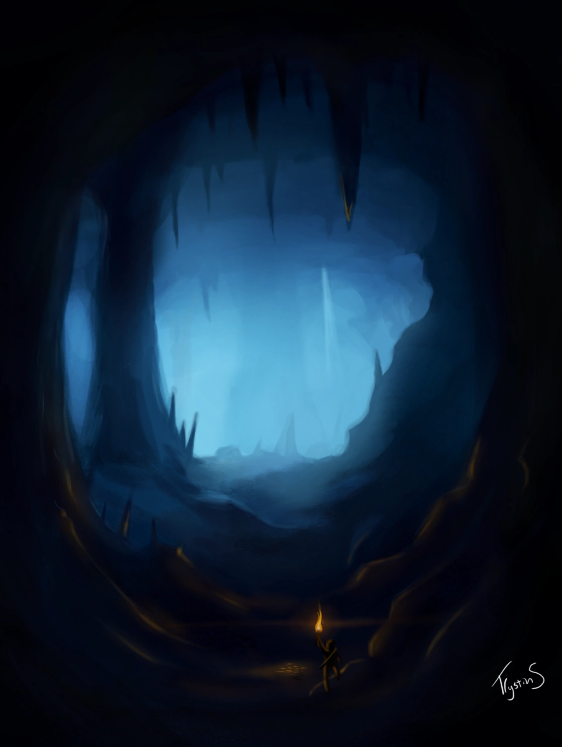 Forest/Entrance To Dark Cave/Dark Cave Camp HalfBlood Role Playing
