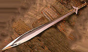 My sword given to me by Luke, my best saytr friend.