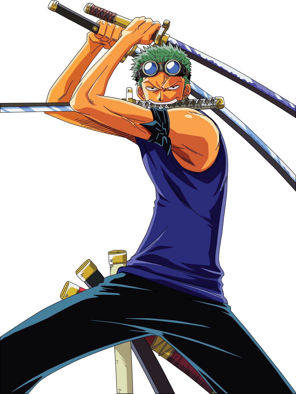 zoro one piece pose