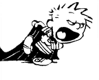 Calvin In Superhero Form