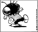Calvin In Mutant Fly Form