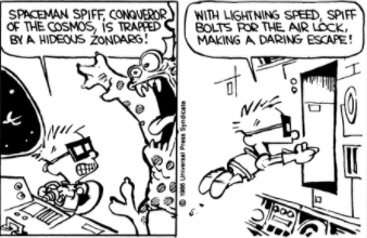 Spaceman Spiffs other spaceship