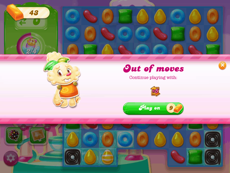 Image Jenny out of moves screen.gif Candy Crush Jelly Wiki FANDOM